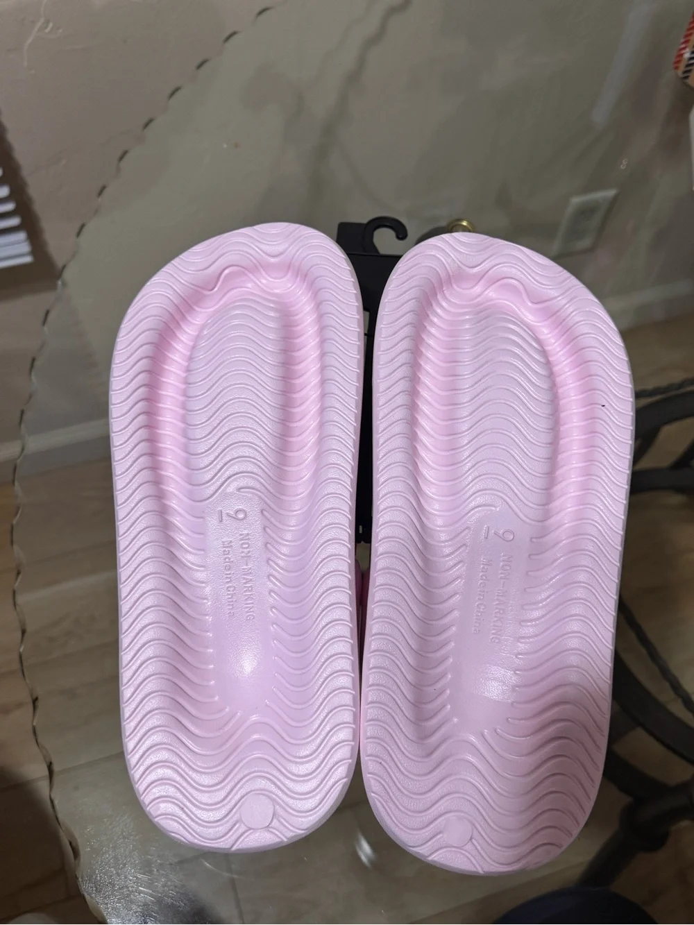 Sanrio Pink Woman Platform Slide Sandals with Character Charms